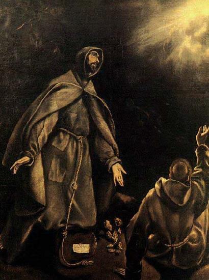 El Greco The Stigmatization of St Francis oil painting image